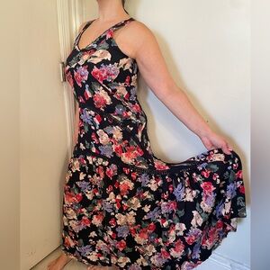 Floral maxi dress
